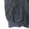 Champion Fur Fleece Jacket L Gray Men's Used
