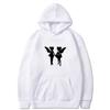 Silhouette of A Girl with Wings Printed Sweatshirt Hip Hop Pullovers Women Autumn Winter Vintage Fleece Long Sleeve Hoodies