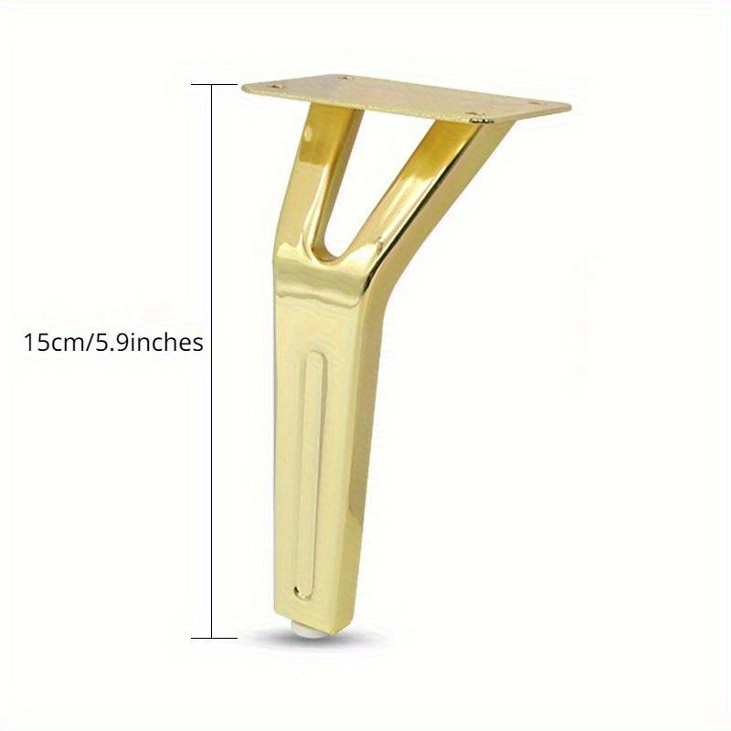 4pcs 15cm New Style Simplicity Metal Furniture Legs Sofa Replacement Legs For Coffee Table Bed Dresser Bathroom Cabinet Leg
