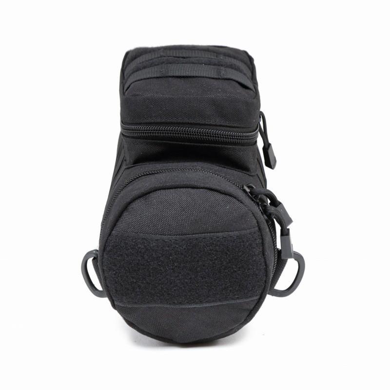Venkovní 1000D Taška na láhev s vodou Kamuflážní Ramenní Crossbody Molle Příslušenství Závěs na opasek Vojenský Fanoušek Kryt na termohrnek