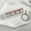 Finger-Tip Pressing Fidget Keychain Cat Fidget Toy Keyboard Fidget Toy Keycap Keychain  Gifts