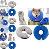Comfortable Elizabethan Dog Collar Inflatable Protective Neck Cone For Pets In Pvc