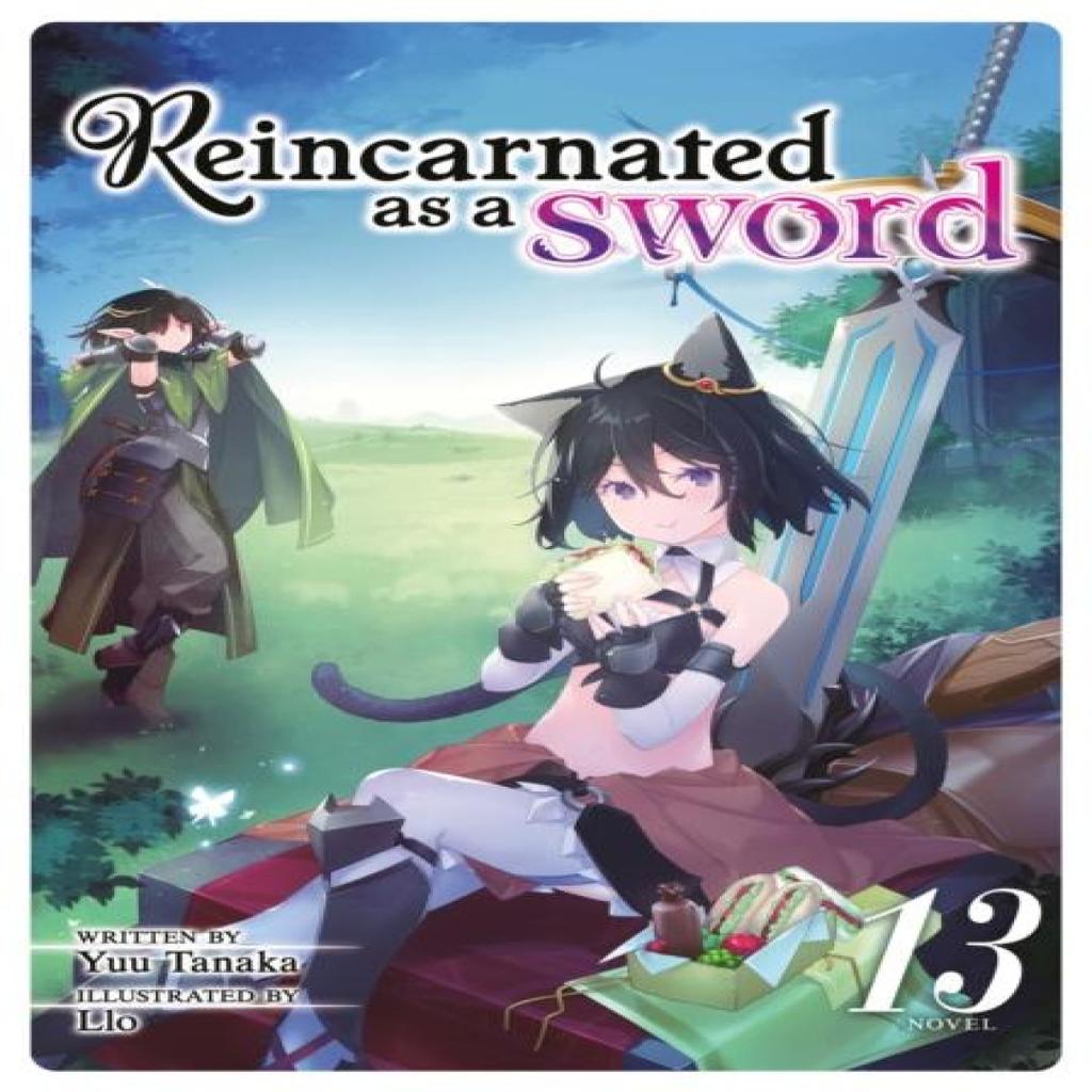 Reincarnated as a Sword Light Novel Vol. 13 by Yuu Tanaka Paperback Book 9781685796419