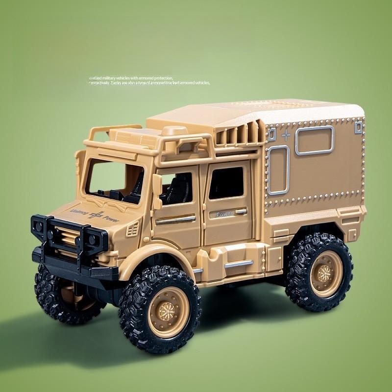 Carrinho de Brinquedo Offroad Infantil Com Tração por Inércia Para Meninos Brincadeira Interativa Presente