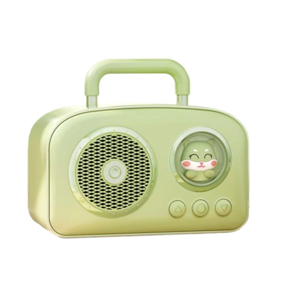 USB Interface Mini Retro Bluetooth Speaker Rich Bass Wireless Speaker Portable Speaker Student Use