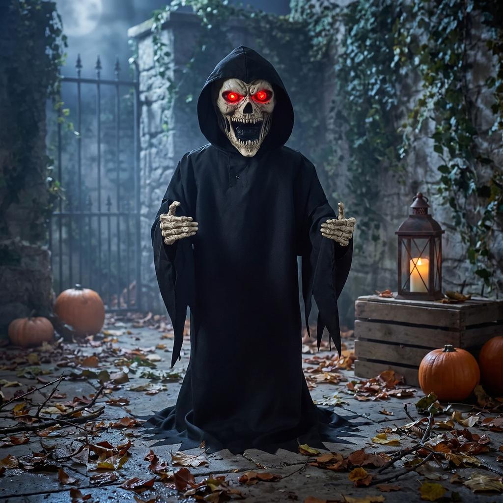 Elektronische Verplaatsbare Horror Decoratie Prop voor Huis