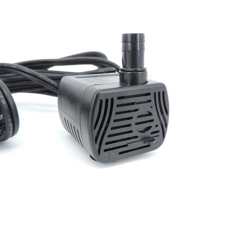 Ultra Quiet 3W AC 220V 110V EU US Plug Mini Water Pump Flow Rate Waterproof Brushless Water Filter for Fish Tank Fountain Tools