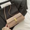 2025 Autumn Beautiful Trend New Retro Solid Color Foreign Style Portable Shoulder Underarm Bag Simple Versatile Bag