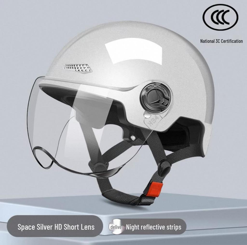 Universal Electric Motorcycle Helmet: Sun Protection, All-Season Safety for Men & Women