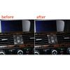For BMW 5 Series E60 E61 2004 2005 2006 2007 2008 2009 2010 Carbon Fiber Car Interior Center Control Air Vent Outlet Cover Trim