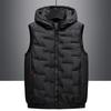 Thick Vest Men Fashion Warm Vests Sleeveless Jacket Coat Solid Color Waistcoat