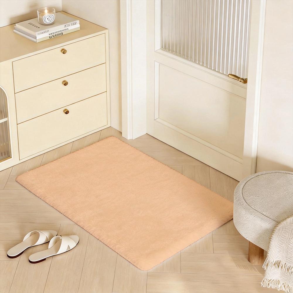 Food C Candy Floor Mat Eco Flannel Doormat Non Slip Odorless Indoor Floor Rug Soft Short Plush Home Mat