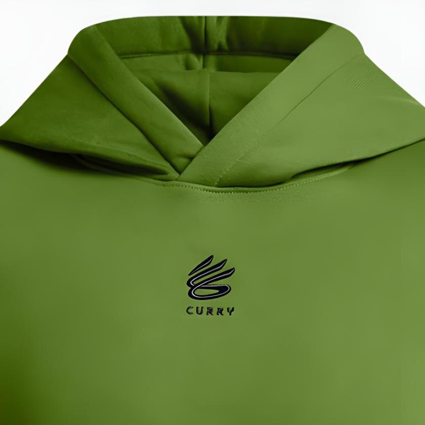 Under Armour Curry Splash Basketball Hoodie Comfortable Men Hoodies Green 1387096-306