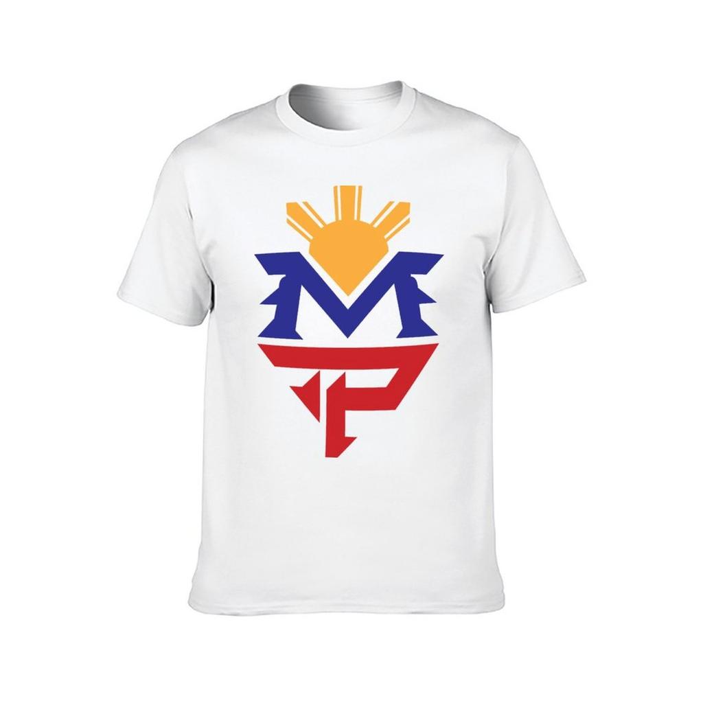 Manny MP Pacquiao Filipino Sun Flag T-Shirt Man T Shirt Heavy Cotton Funny T Shirts Cotton T-Shirt