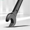 Multifunctional Open Ended Straight Handle Single End Wrench Heavy Duty Large Wrench Automotive Maintenance Hand Tool