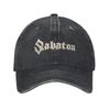 Sabatones Power Metal Band Cappellini da Trucker Merch per Unisex Berretti da Baseball Copricapi Retro Cappellini da Sole Regolabili