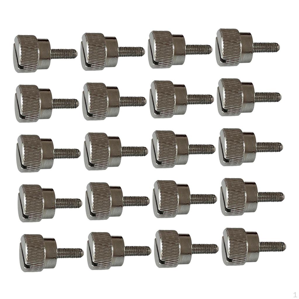 20 Pieces Presser Foot Screw Sewing Machine Change Sturdy Supplies Feet Thumb Screws Stainless Steel