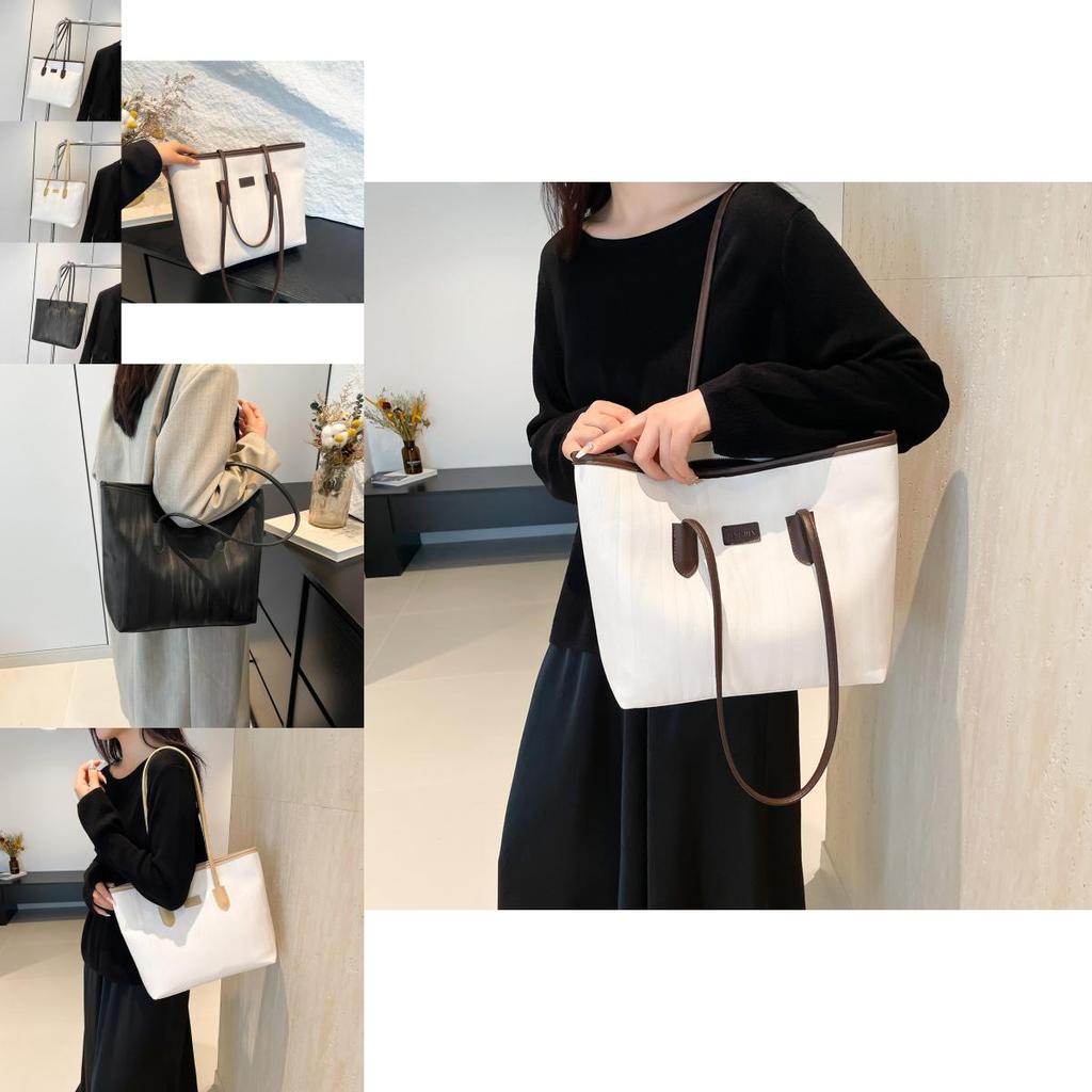 Stylish Large Capacity Tote Bag For Women With Fashionable Street Style Perfect For College Commute
