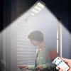 279LED Solar Motion Lights Solar Street Light with Remote Control Dimmable Waterproof Decoration Lighting for Garden