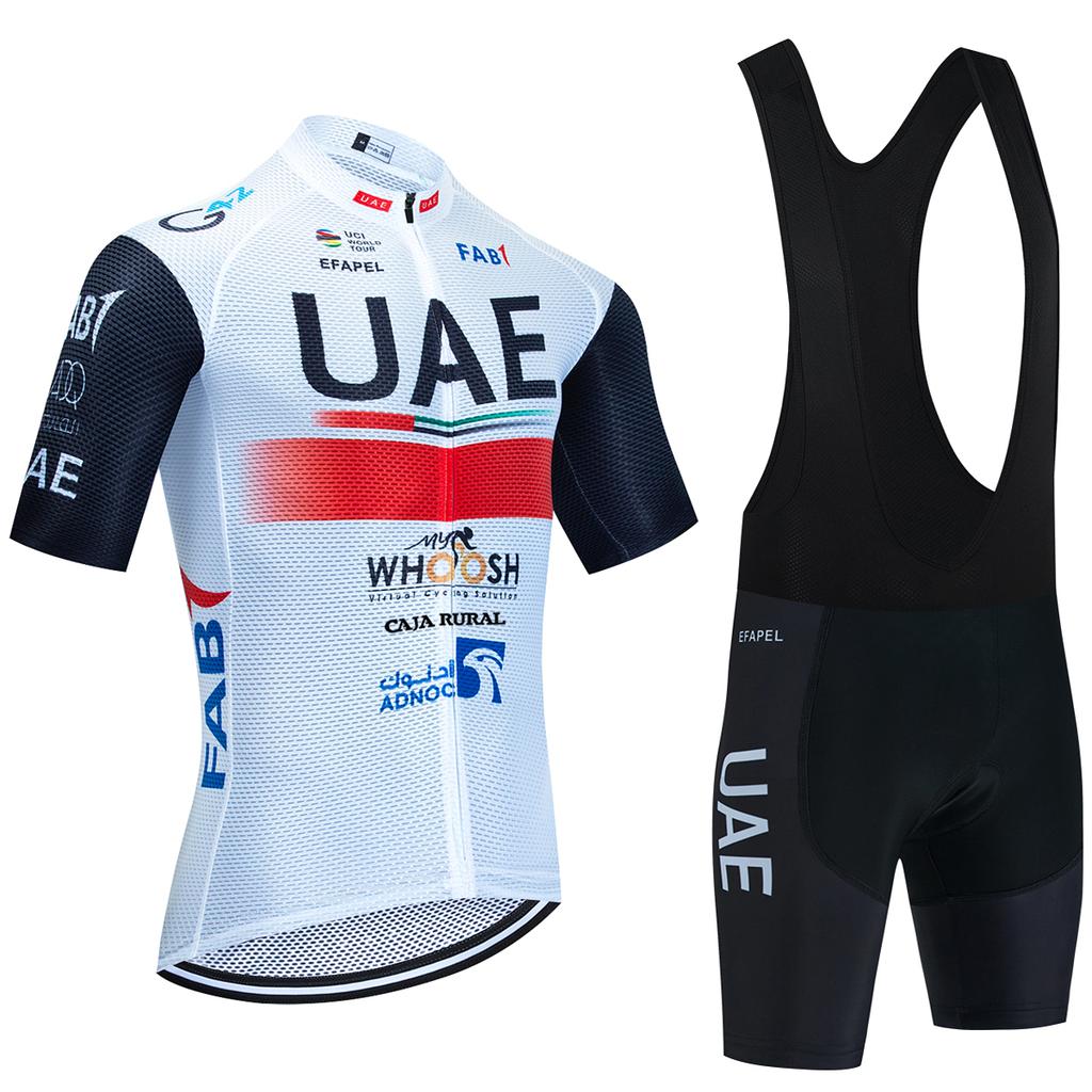 Nové Tým Tour UAE 2026 Cyklistický Dres Kraťasy Móda Ciclismo Cyklistický Dres Jízda na Kole Tričko Kalhoty Oblečení