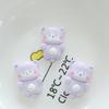 10Pcs New Cute Resin Bee Rabbit Monkey Little Bear Series Flat Back Fit Phone Deco Parts Embellishments For Hair Bows Accessorie