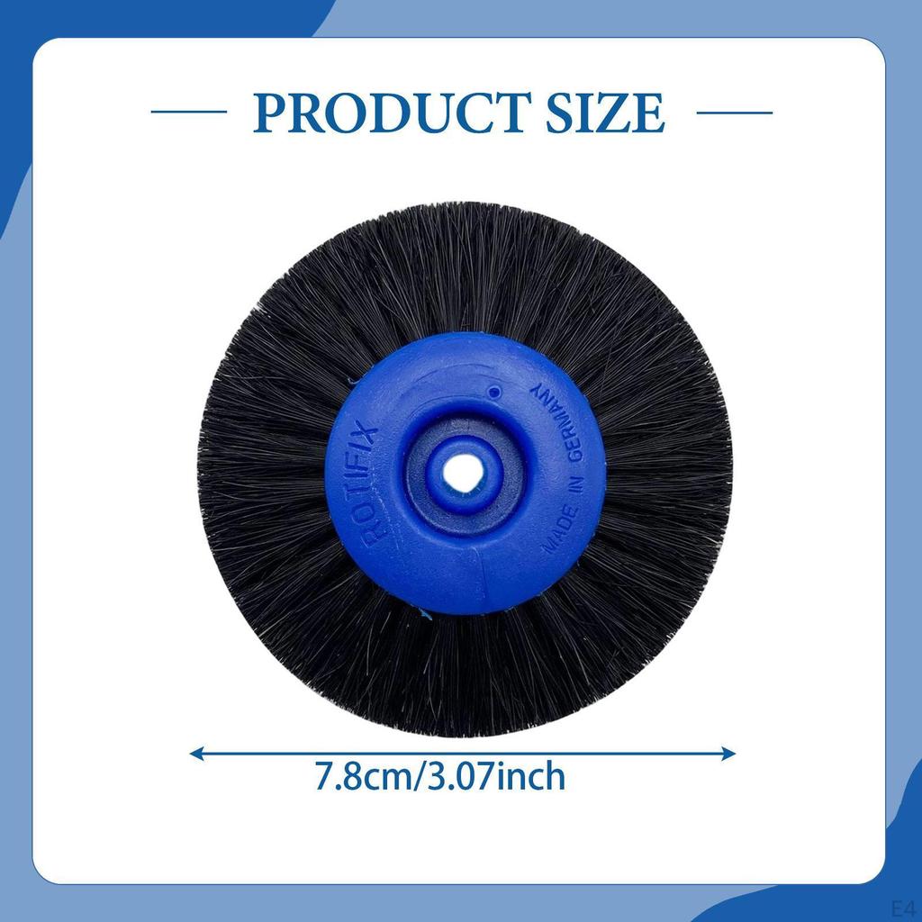 Polierscheibenbürste zum Reinigen und Entrosten Draht Uhrmacher Handwerker