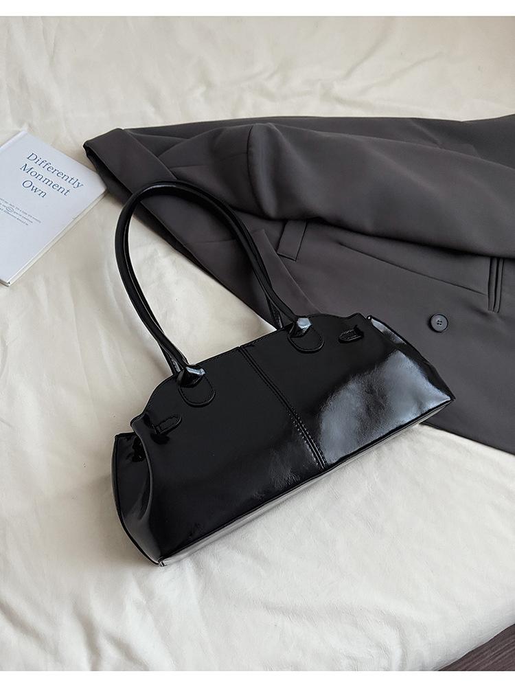 

Проста та універсальна сумка через плече, Високоякісна повсякденна сумка для носіння під пахвою для поїздок на роботу without pendant чорний