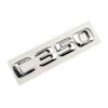 3D ABS Chrome Car Rear Trunk Emblem Badge Letters C180 C200 C220 C250 C300 C350 4MATIC Logo For W205 W204 Accessories