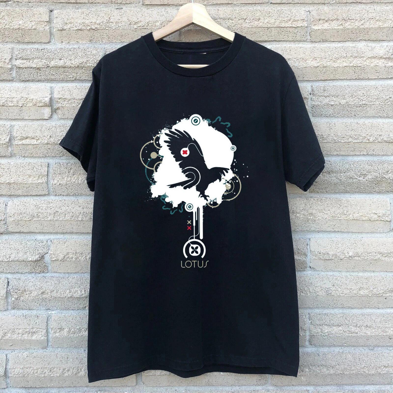 New Popular Lotus Band Nomad Black Colour Cotton S to 5XL Shirt TU748 XXL