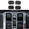 4x Carbon Fiber Window Lift Switch Button Cover Trim for Jeep Wrangler JL JT 18+