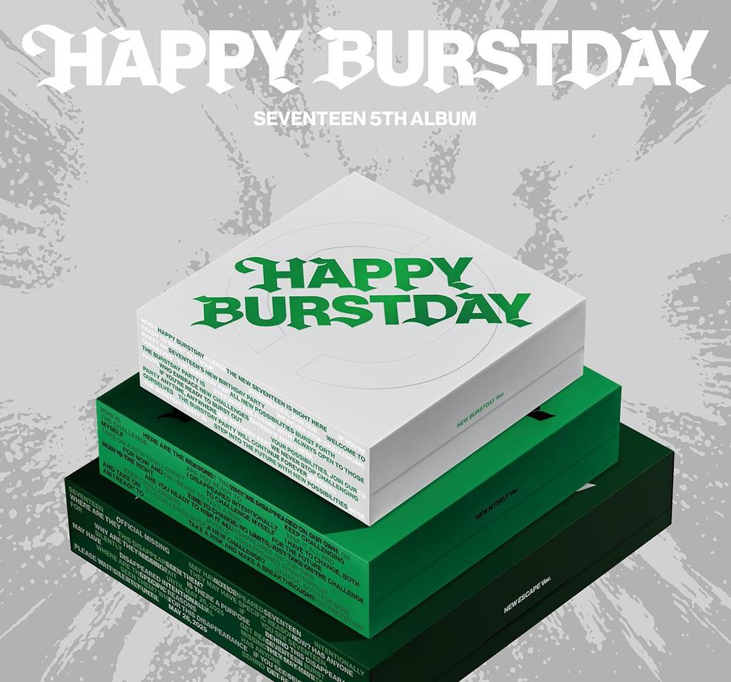 Seventeen [HAPPY BURSTDAY] 5th ALBUM