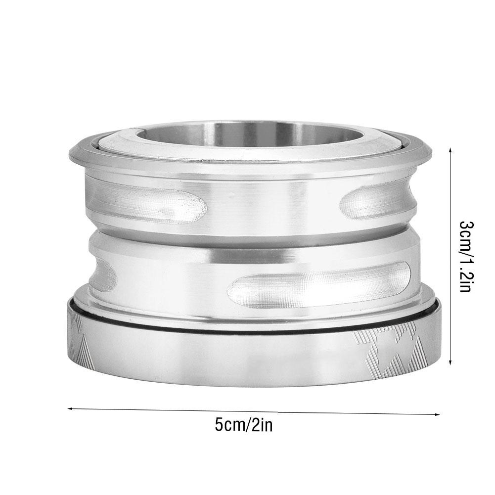 MEIJUN 44mm Bicycle Bike Electroplating Internal Sealed Bearing Headset (Silver)