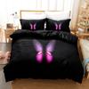 3D NEW Butterfly Bedding Sets Duvet Cover Set With Pillowcase Twin Full Queen King Bedclothes Bed Linen