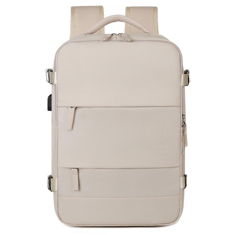 Computer Bag Water-proof and Simple Travel Portable Commuting Large Capacity Business Backpack
