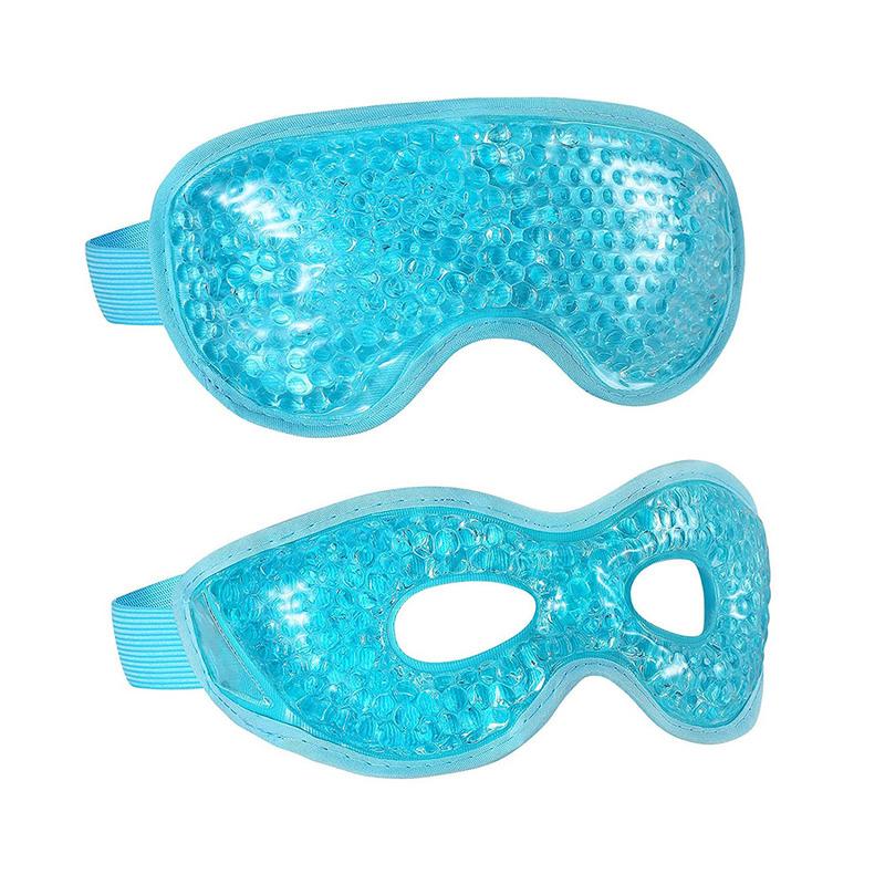 PVC Gel Eye Mask for Eyes Blackout Ice Bag Fatigue Relief Cooling Pads Summer Packs Travel Eye Care Health