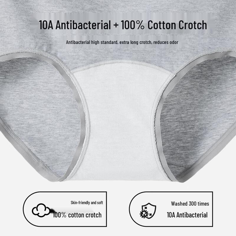 Miiow Women's Class A Infant Cotton Antibacterial Briefs