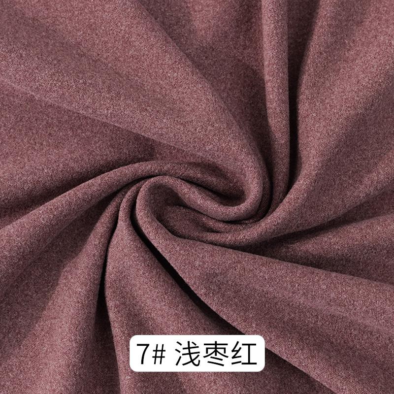Thickened Double-sided Elasticity Velvet Fabric For Winter Thermal Underwear Home Clothes Base Shirts Pants DIY Clothing Fabrics