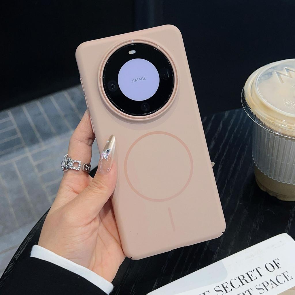 Applicable To Huawei Mate70pro Magnetic Mobile Phone Case Pura70 Fashion Macaron Ultra-thin PC Skin-friendly Matte P60