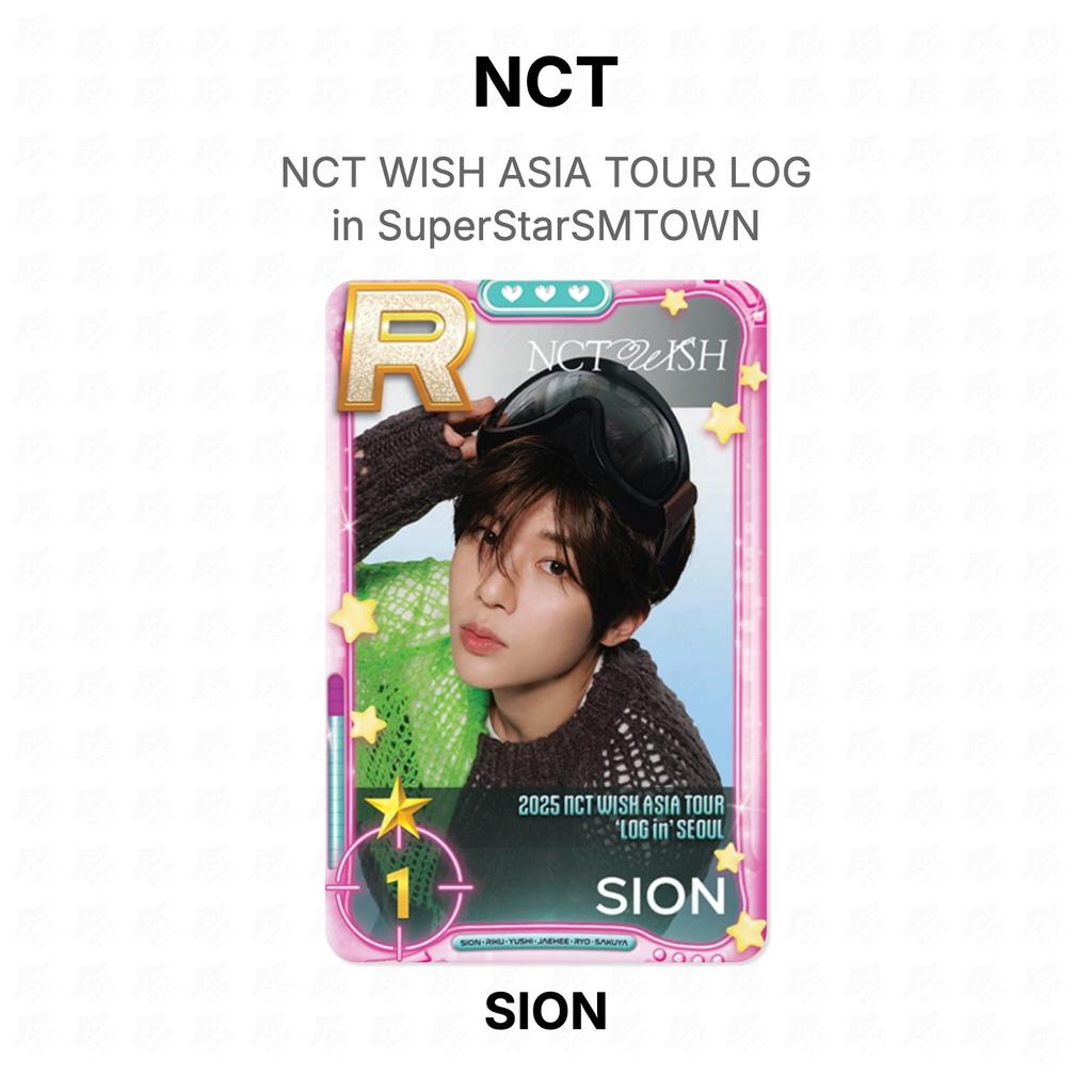 NCT WISH ASIA TOUR LOG in SuperStarSMTOWN Official Photocard