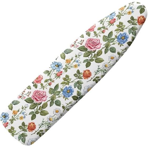 Floral Pattern Iron Board Cover 15x54 Ironing Board Cover with Elastic Edge Scorch Stain Resistant Ironing Board Covers Iron Table Cover