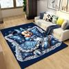 1pc Mickey Pattern Area Rug Soft Flannel Floor Mat for Living Room,Office,Bedroom and Carpet,Sofa Coffee Table Floor Mat
