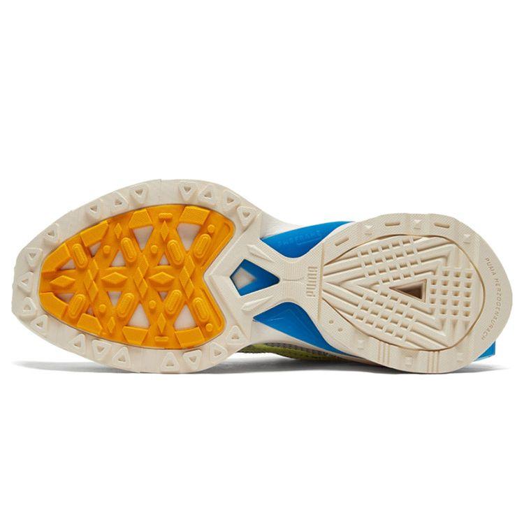 Puma Pwrframe Op-1 Knit Comfortable Shock Absorption Slip Resistant Durable Low Top Casual Running Shoes Unisex sneaker Off-White 384343-01