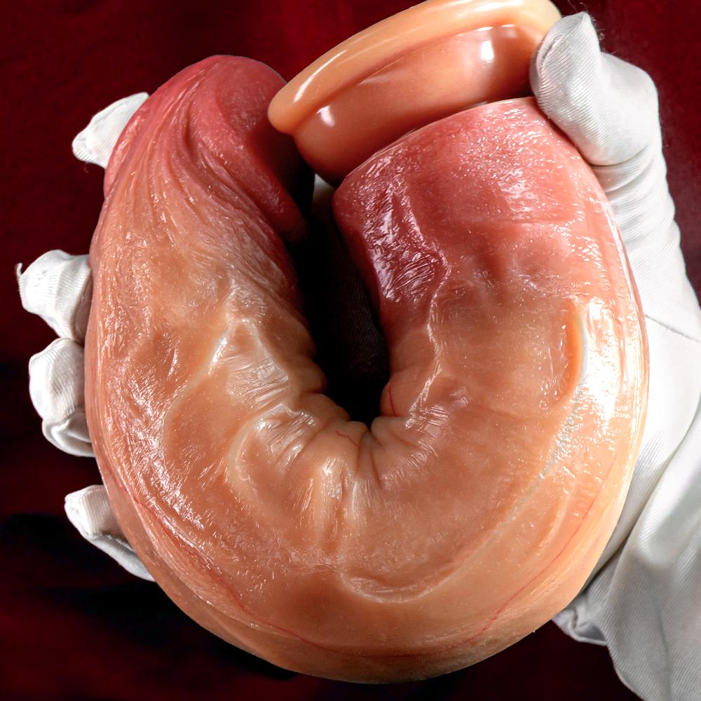 Super husté tekuté silikonové dildo Umělý make-up penisu Žena masturbátor Tlustý dlouhý prázdninový penis sexuální potřeby pro dospělé