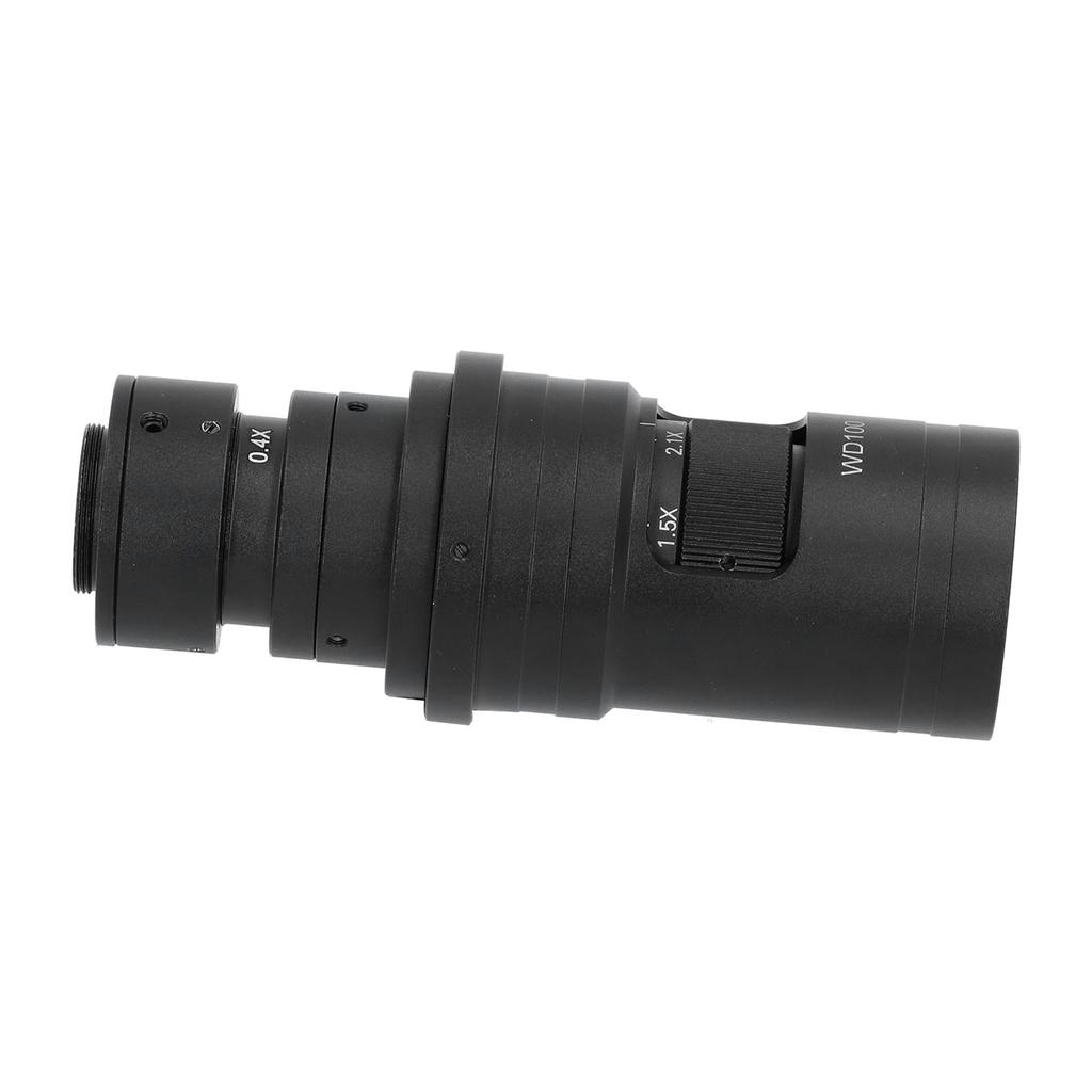 200X Adjustable Continuous Zoom C Mount Optical Lens Industrial Video Microscope Lenses