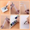 6Pcs Professional Nylon Tip Watercolor Brush Transparent Visibility Art Pen Watercolor Paint Pen Fill Painting Colored Pencil