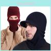 Knitted Winter Hat For Adults With Flap And Neck Warmer For Cold Weather Comfort