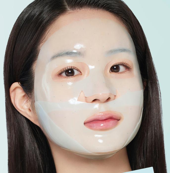 Goodal Gel Mask 5pcs Green Tangerine / Heartleaf Hydrating Sheet Mask