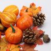 50Pcs Artificial Pumpkin Halloween Decorations For Home Mini Fake Pumpkin Autumn Harvest Party Thanksgiving Ornament Props Decor