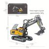 Kids' 2.4G RC Alloy Excavator Toy Bulldozer Model