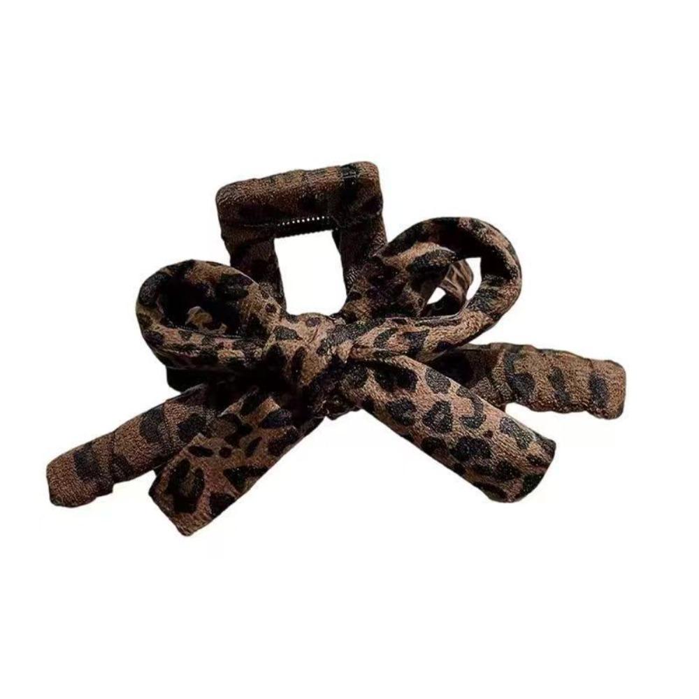 Bowknot Hair Clip Elegant Hairpin Fashion Shark Clip  AutumnWinter